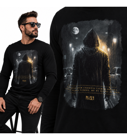LONGSLEEVE  Chrześcijański  Chciałbym chodzić ciemną doliną